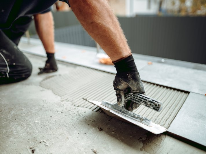 Tile installation by Floors By Roberts in Appleton, WI