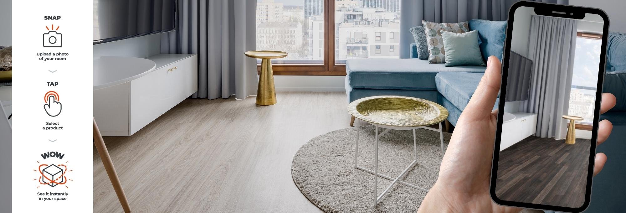 Our Floors In Your Room!  Try Our Visualizer Today!